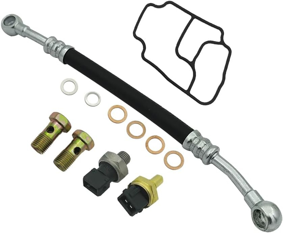 Engine Oil Filter Housing Seal Kit for BMW E46 E39 E53 E85 M3 Z3 325i 1261861127