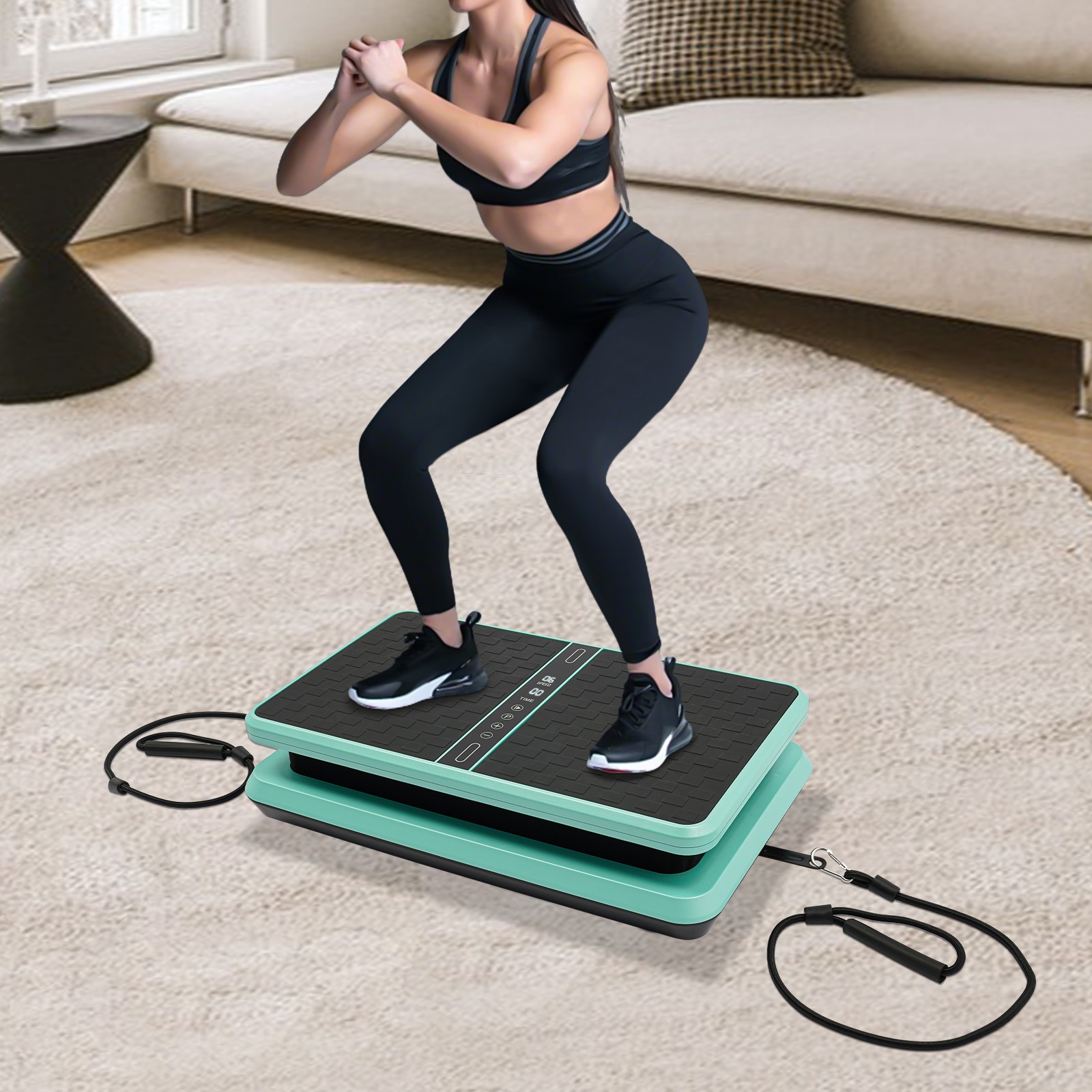 Vibrating Platform, Vibrating Plate Whole Body Vibration Plate Exercise Machine