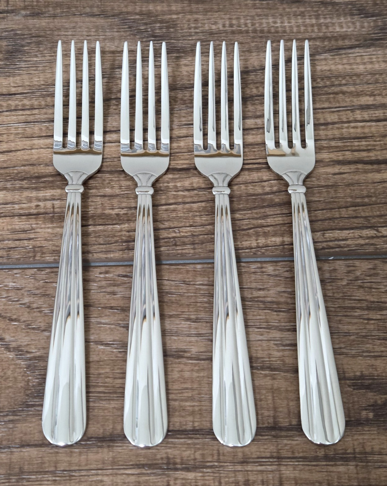 Oneida UNITY Lot of 4 Dinner Forks Stainless Steel 7.75" NEW