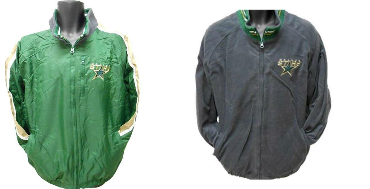 NEW Dallas Stars Adult Mens Sizes M-L-XL-2XL Reversible Jacket $60