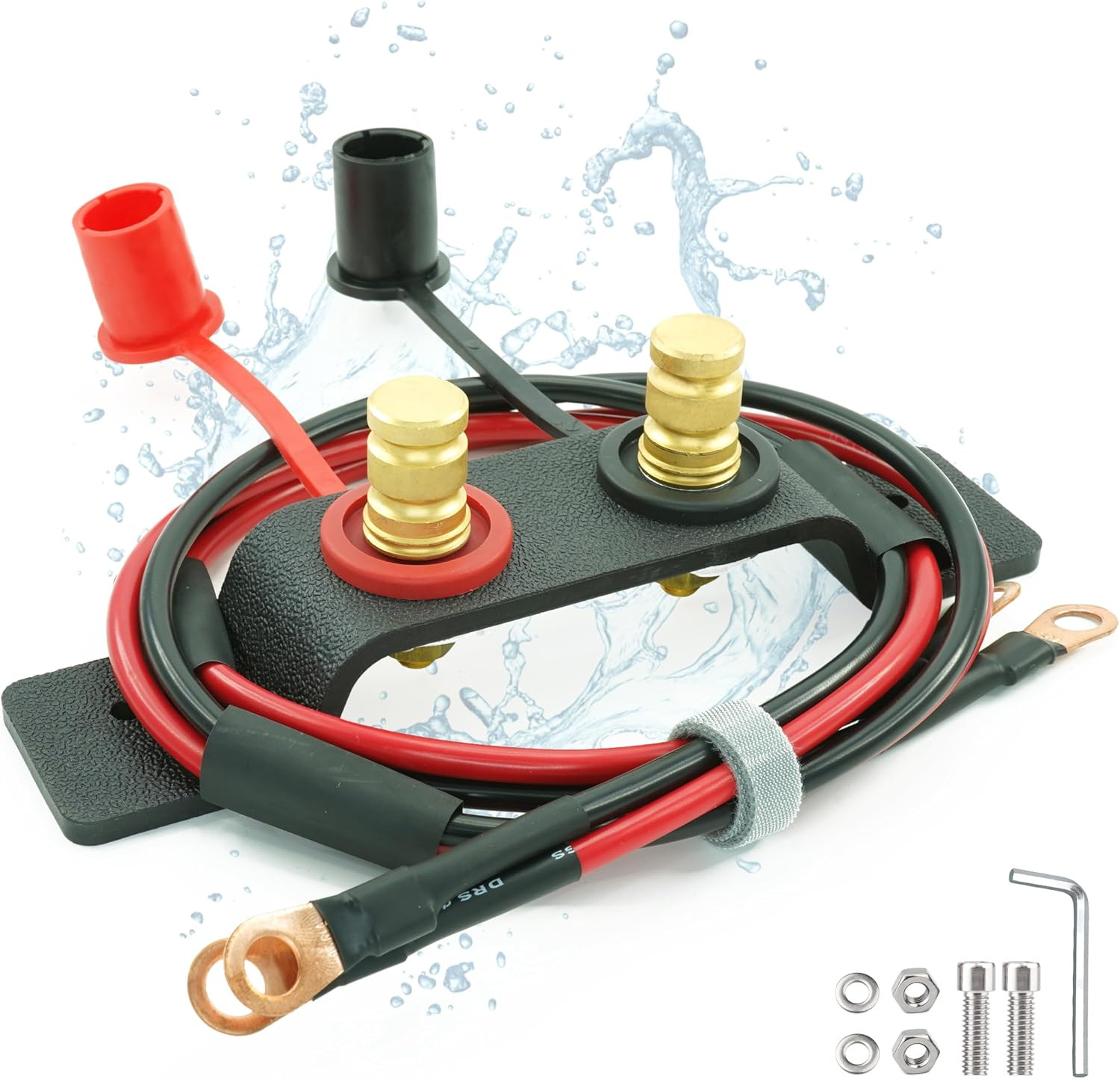 [] High Voltage Battery Jump Post Kit Compatible with Can-Am X3 Models RZR, Spee