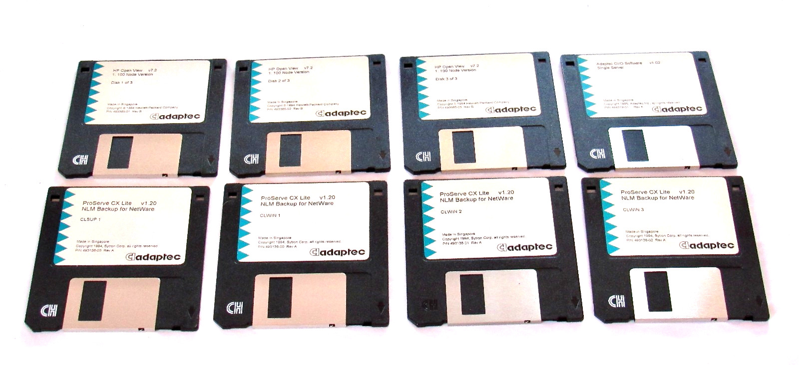 Vintage Adaptec Software, Manuals, Disks