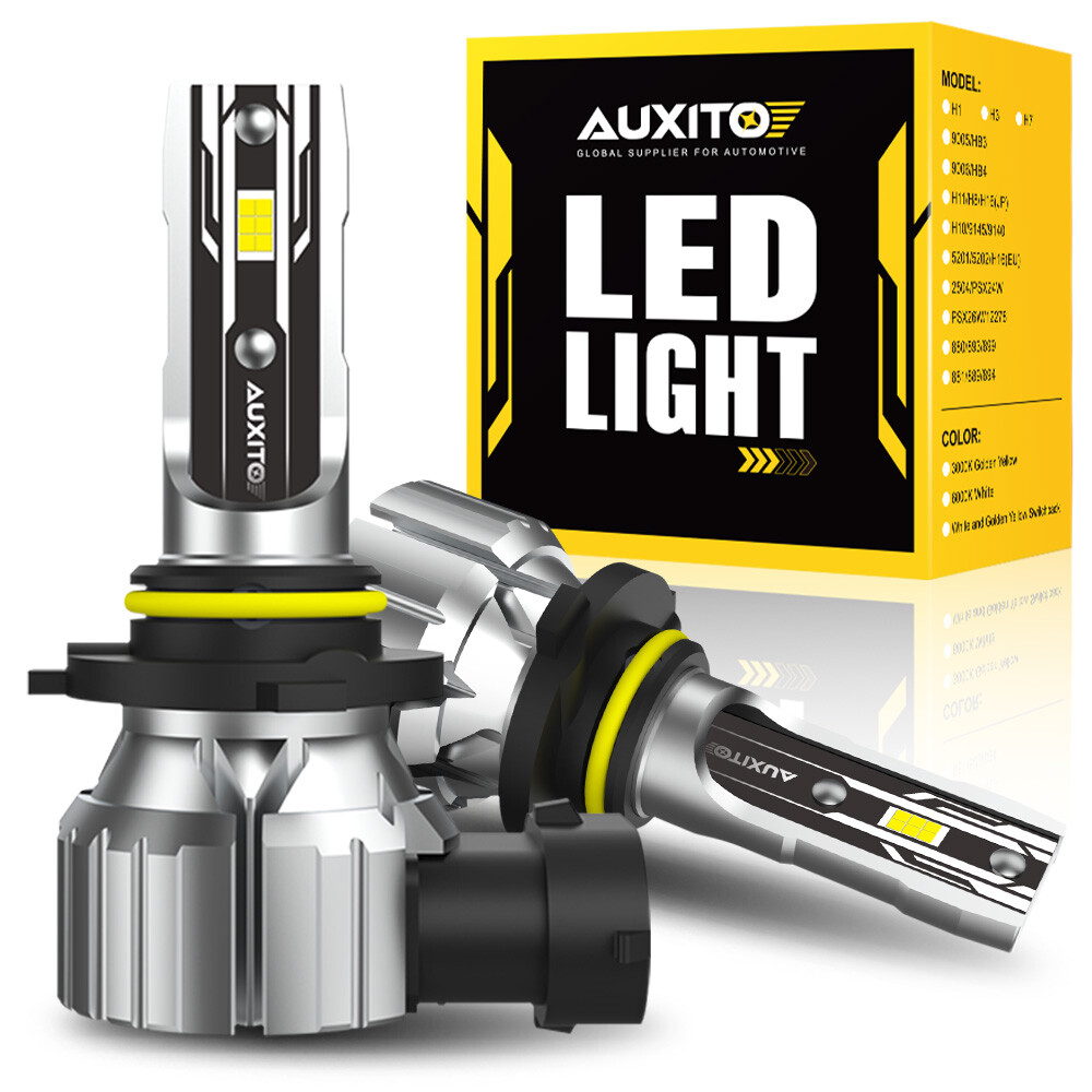 2pcs 9006 Front Fog Light LED Bulbs 6500K for Dodge Ram 1500/2500/3500 2003-2008