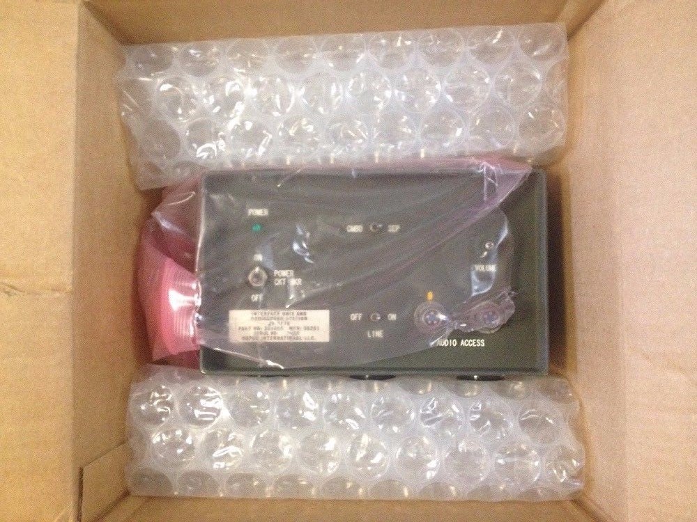 NAPCO Interface Unit & Commander INTERCOMMUNICATION Station. # 393865. JV-3179