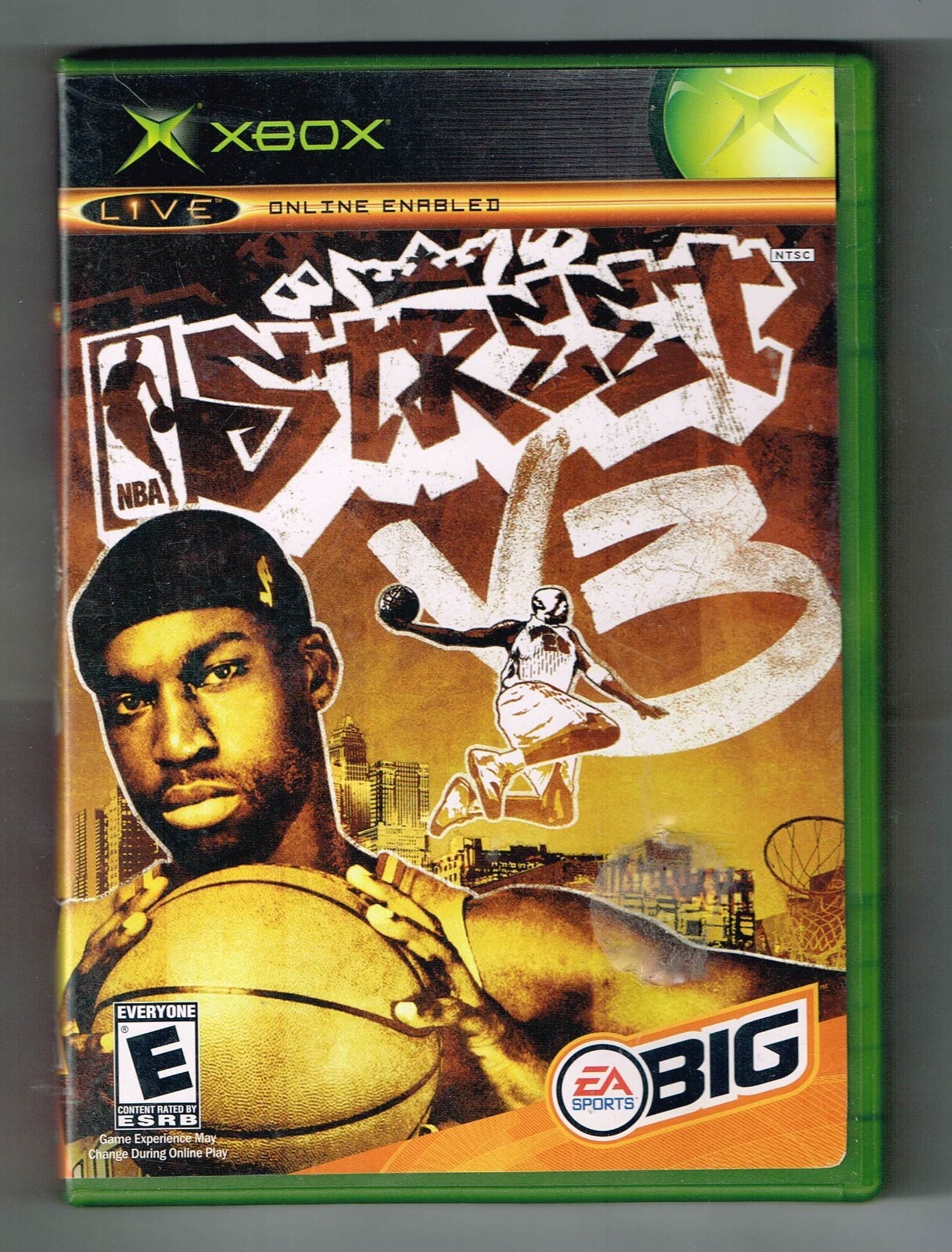 NBA Street 3 Microsoft XBOX Game EMPTY CASE ONLY