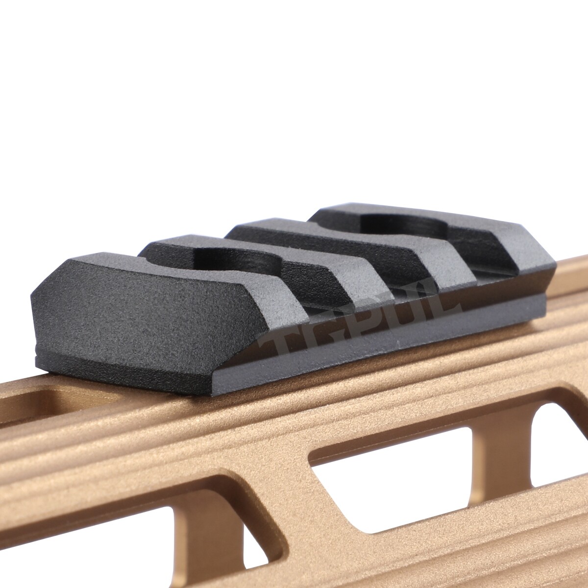 3 Slots for M-lok forKeymod Low Profile Rail Aluminum Picatinny Rail Mount 1.65"