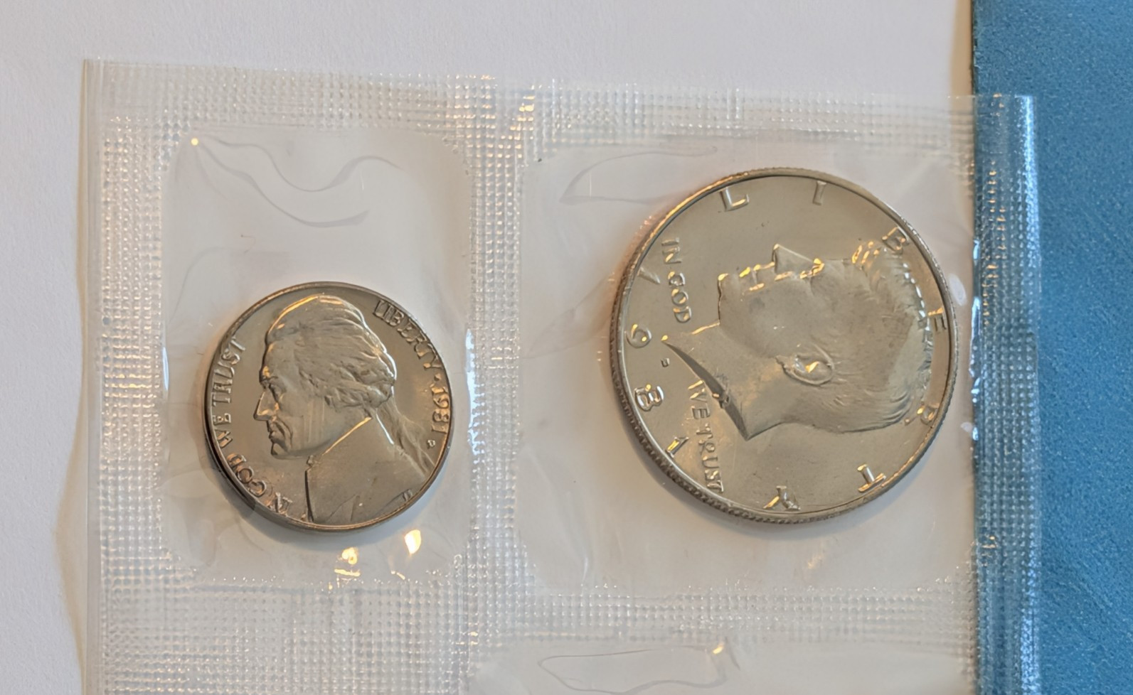 1981 D US Mint Souvenir Ser