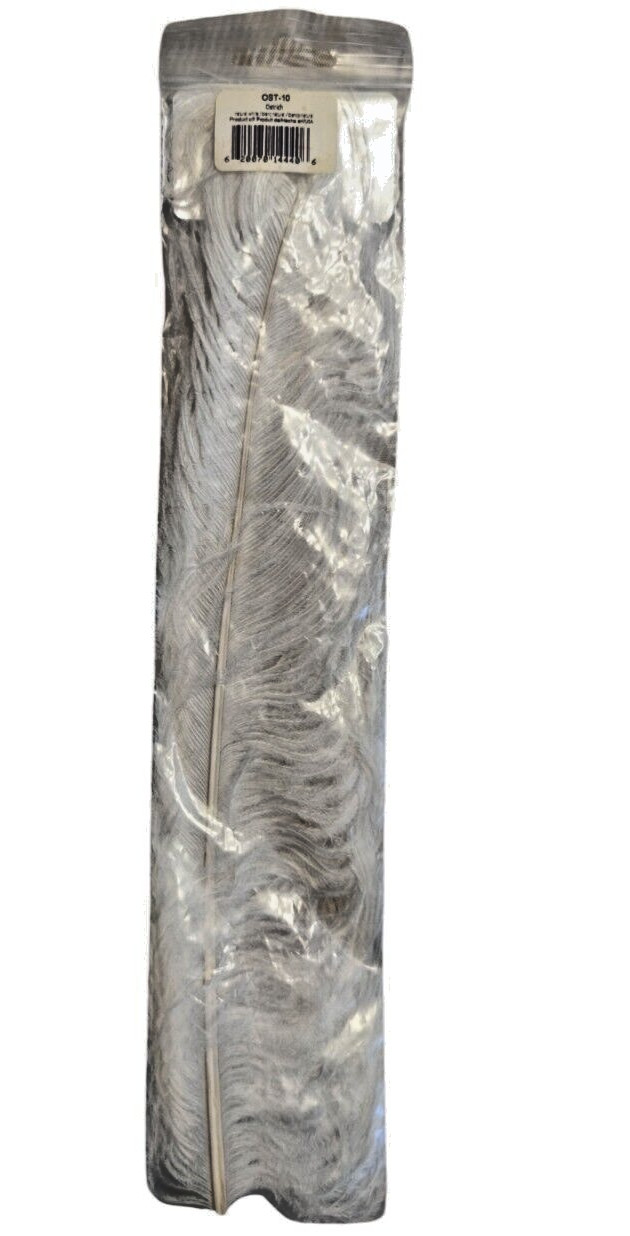 Superfly Ostrich Feather Natural White OST-10