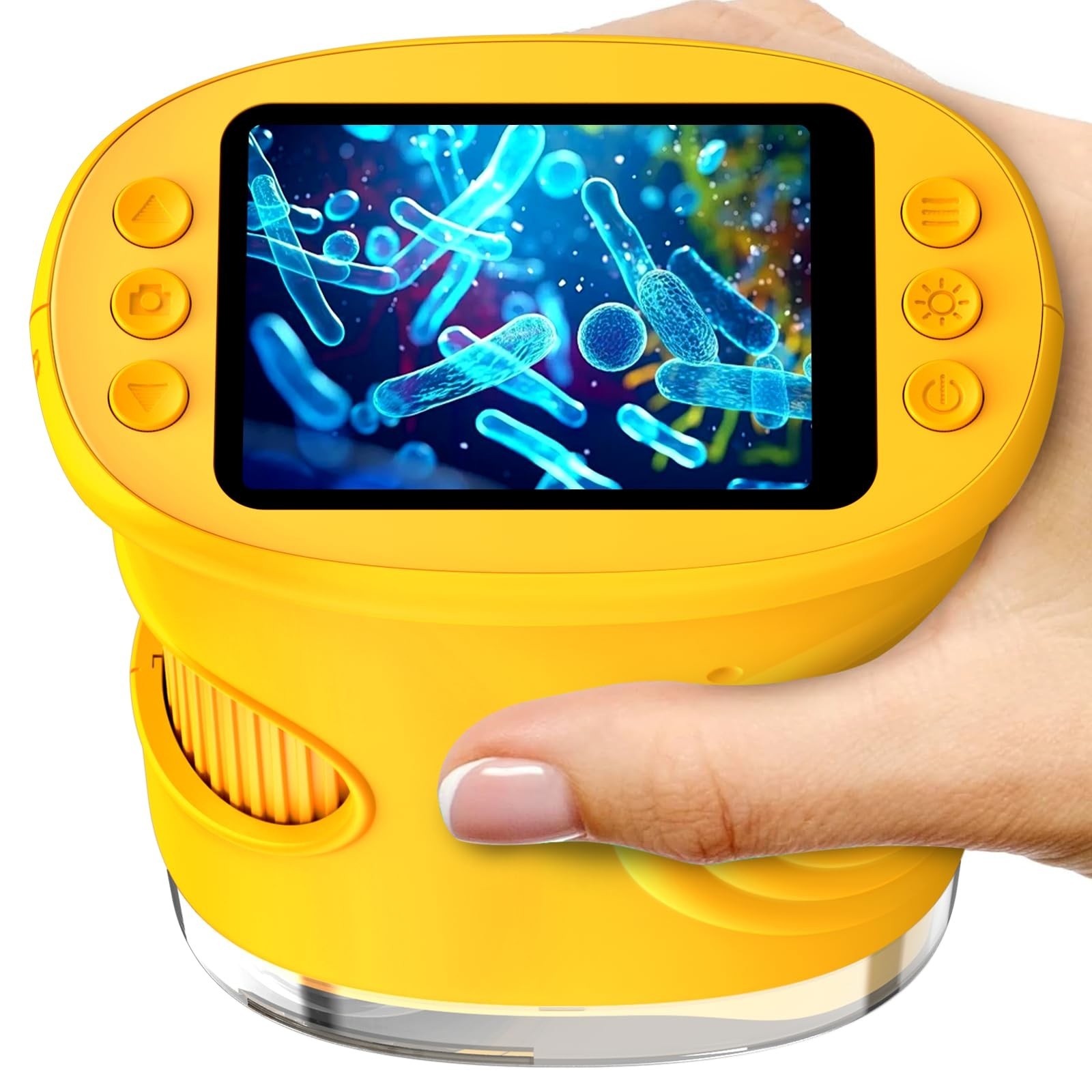 1000X Digital Handheld Microscope for Kids with 2.0" IPS Screen, Outdoor Toys...