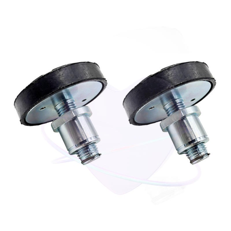Shaft Dia 42mm Car Lift Rubber tray Heightening Feet Plus High Leg Pads 2PCS