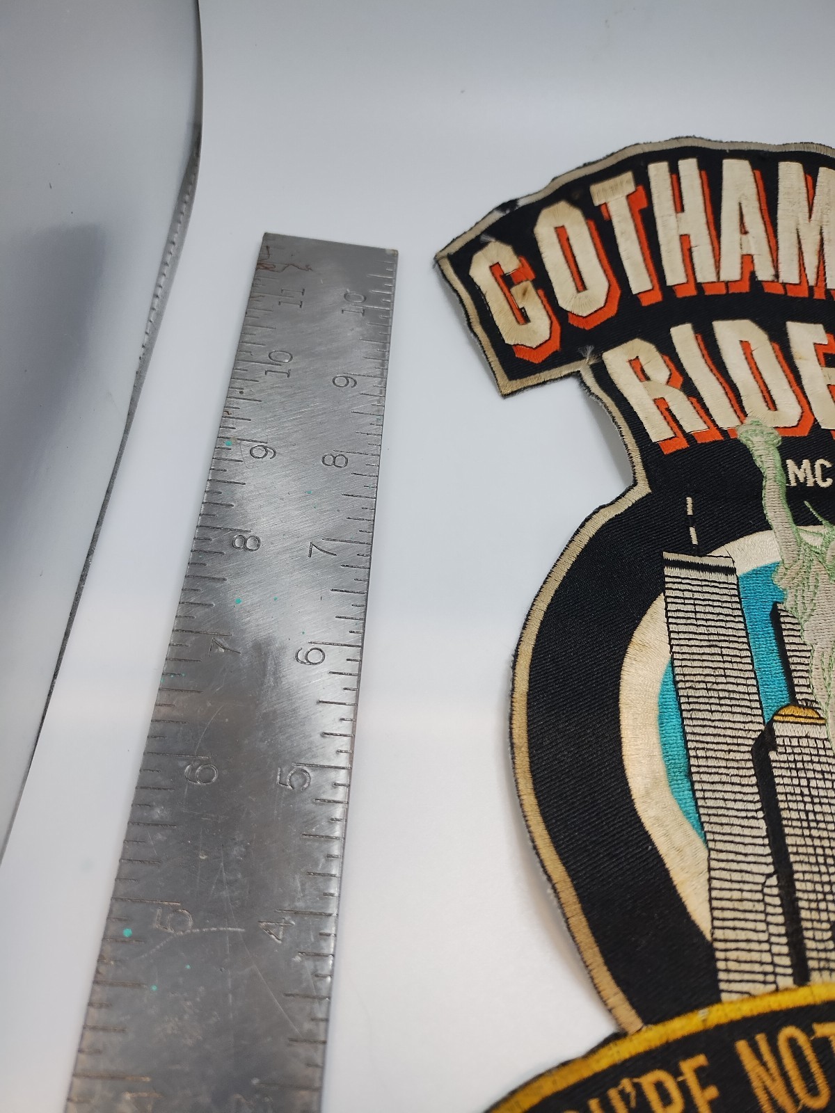Gotham City Riders MC NYC Back Patch Rocker Rare