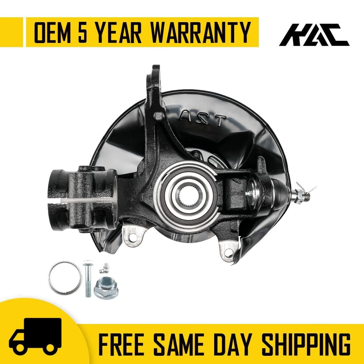 For 2013-2015 2017 Honda Accord 2.4L Steering Knuckle Wheel Hub Bearing Ft Rt