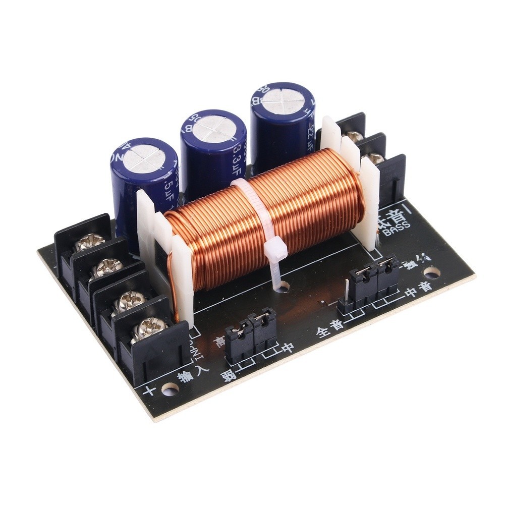 400W Crossover Divider for High Low Frequency Splitting in Audio Setups