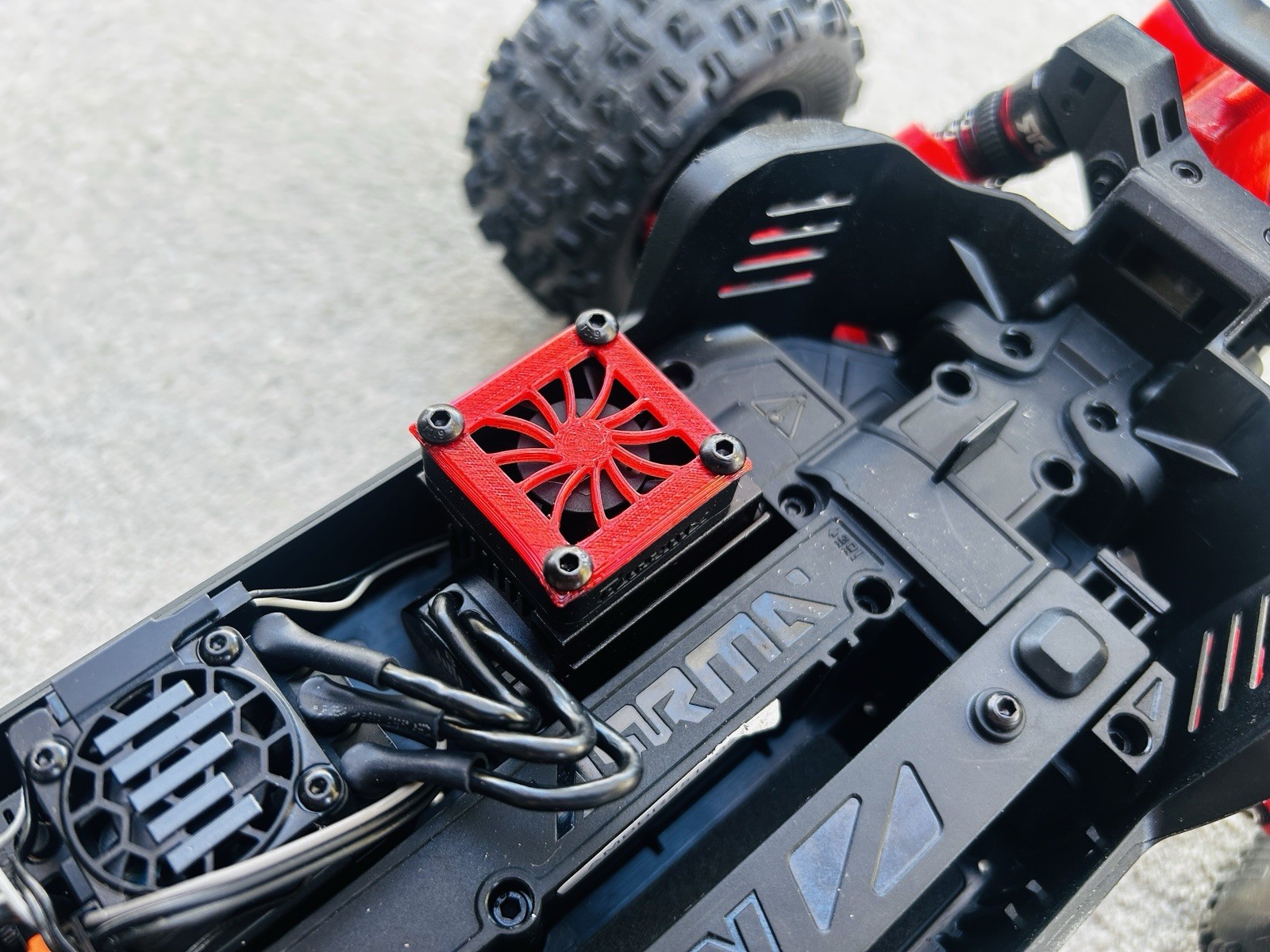 Mini Kraton 3S Motor Fan Guard