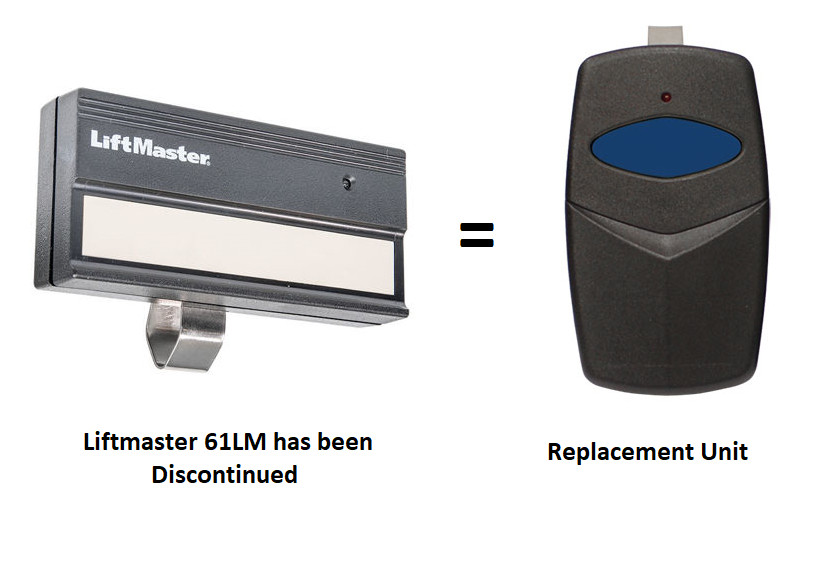 Liftmaster 61LM 2-Pack 1-Button Dip Switch Remote Control