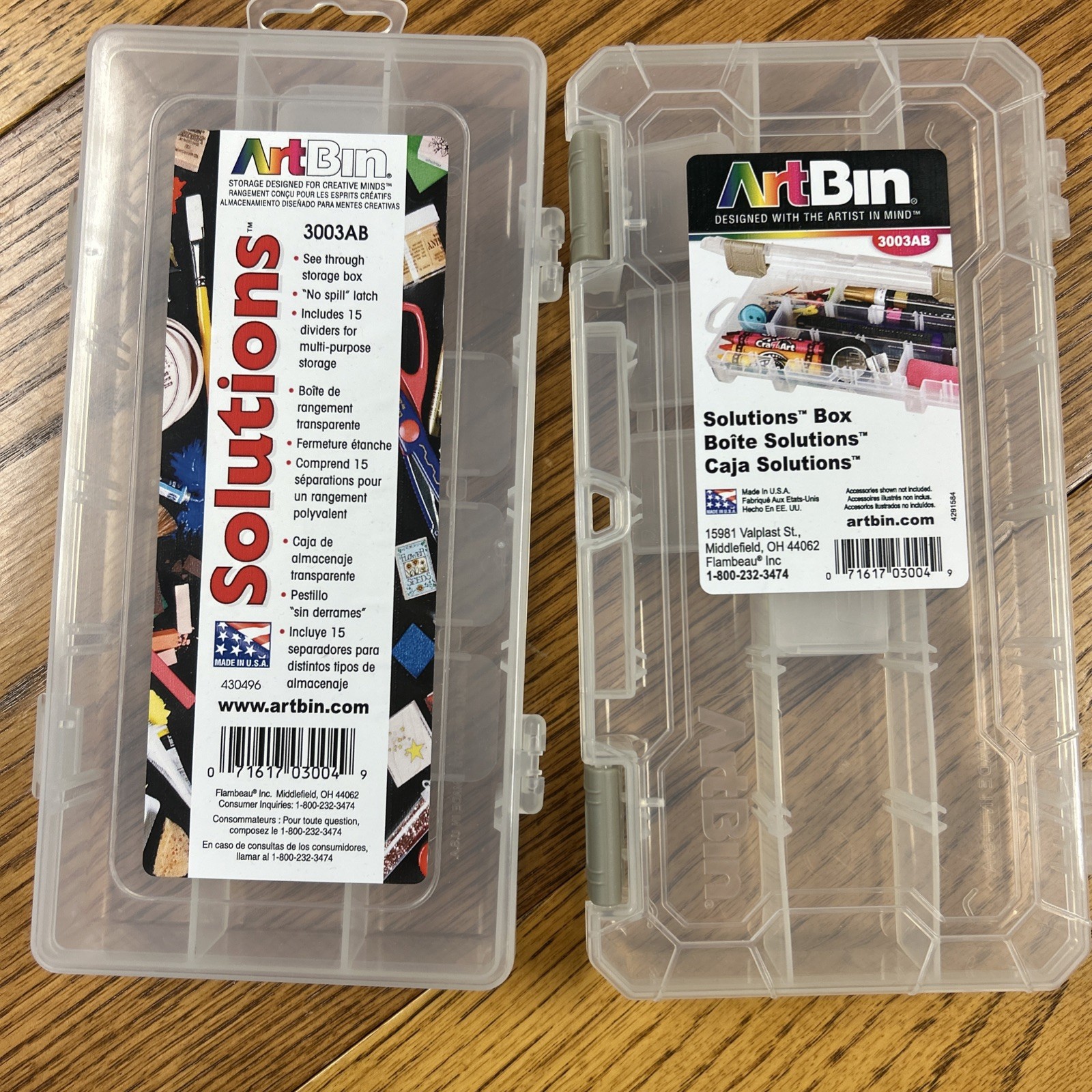 ArtBin Solutions Storage Container 3003AB Set Of 2