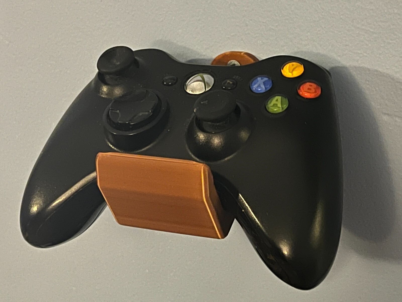 (Black) Universal Video Game Controller Holder Wall Mount Display