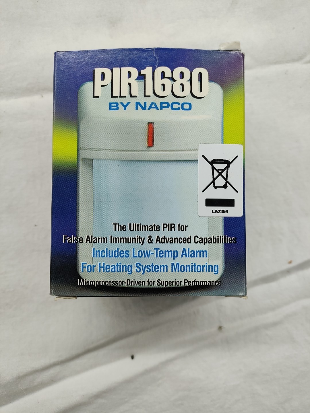 NAPCO-PIR 1680 PIR sensor low temp alarm for heating system new