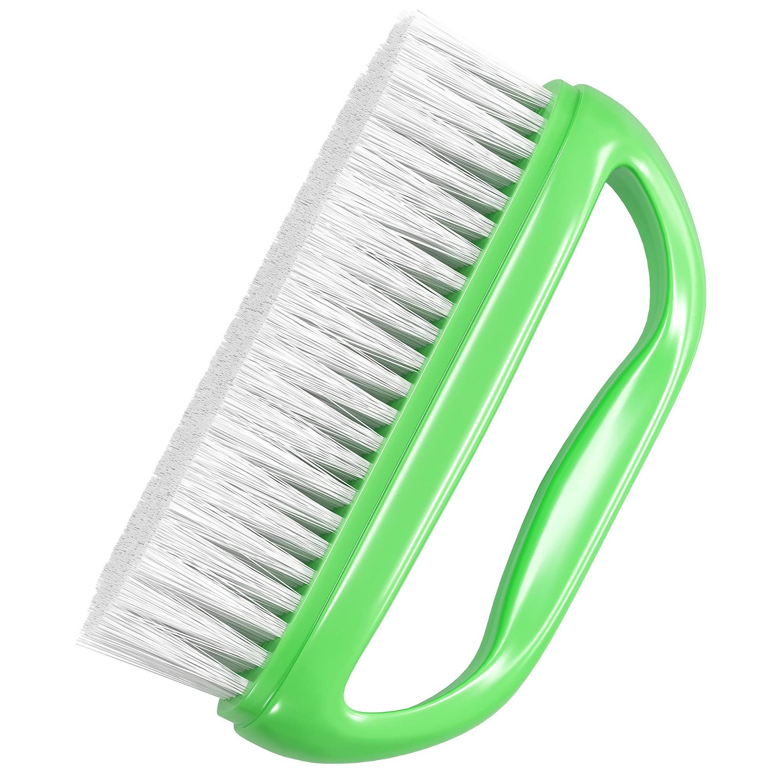 Konex Perfect-Grip Large Hand and Nail Brush 4" X 2-1/4" X 1-1/2" (Green) Green