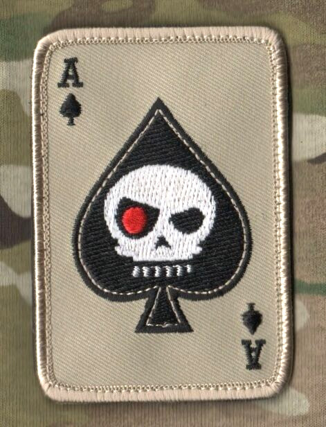 JOINT SP OPS TASK FORCE MARSOC RAIDERS vêlkrö coyote PATCH: ACE TERMINATOR SKULL