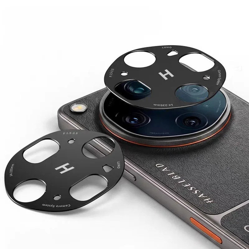 Metal Camera Cutout Bezel Cover For OPPO Find X9 Ultra Pro Lens Hollow Protector