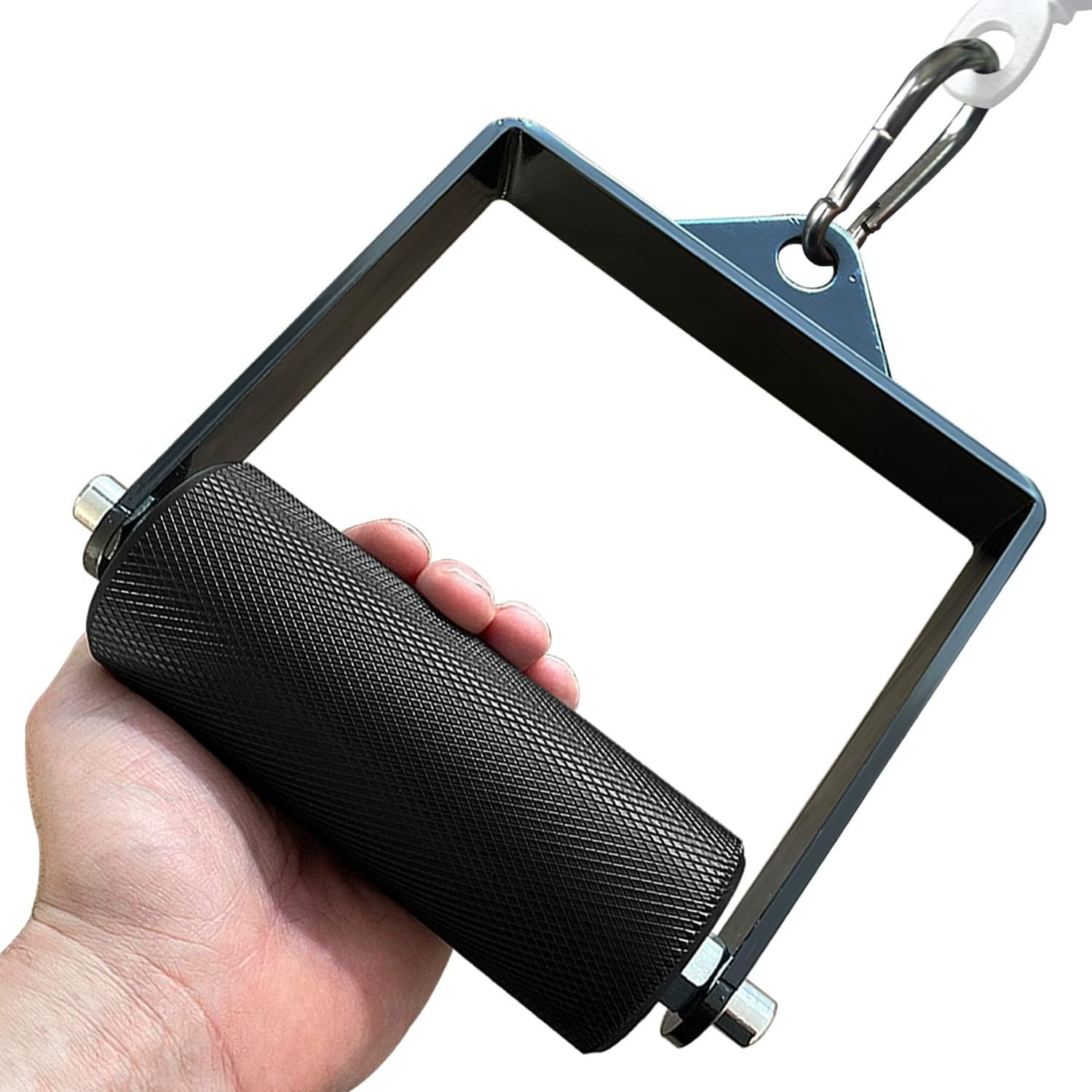 LAT Pulldown D Handle Cable Attachment for Arm Strength and Grip Training