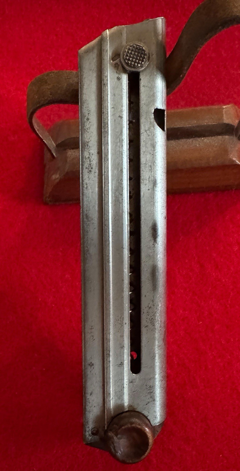 Rare Original WW1 German P.08 Luger Pistol Magazine