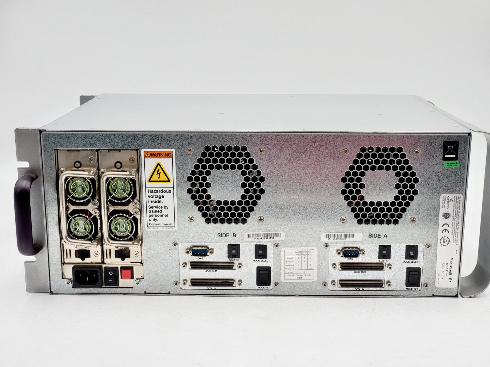 Ciprico MediaVault-RX U320-RX SCSI Array (Rackmount)