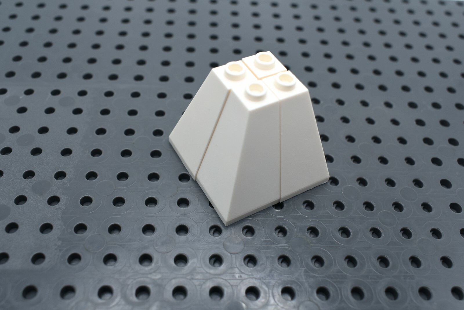 TCM BRICKS White Slope 75 2x2x3 Double Convex X4 Compatible Parts fits 3685