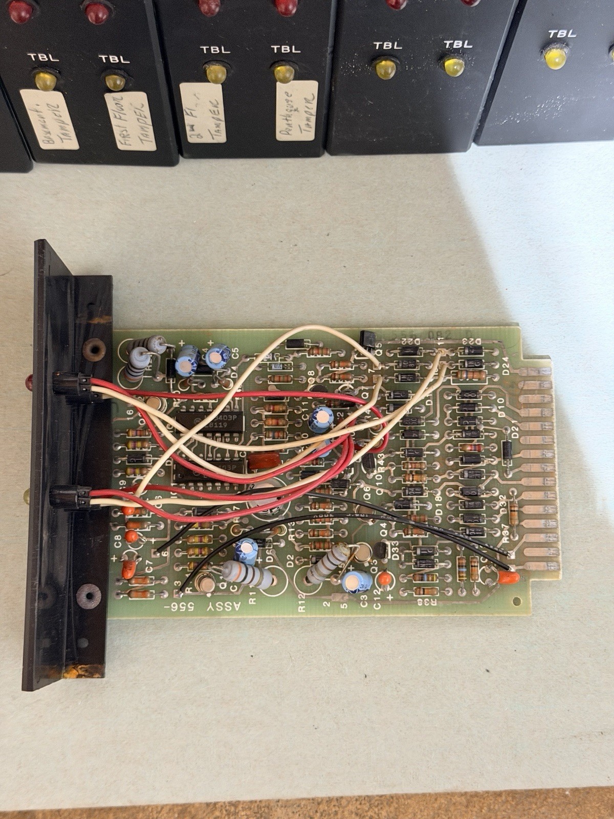 (1) Simplex 556-082 Dual Zone Card TESTED WORKING