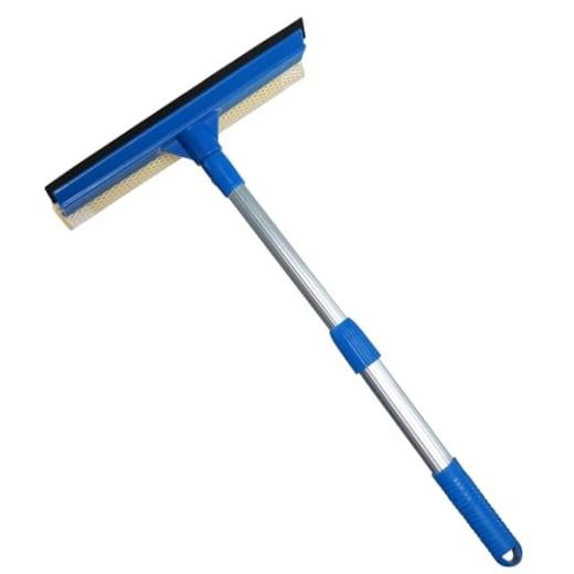Professional Window Squeegee,2 in 1 Squeegee Window Cleaner with Long