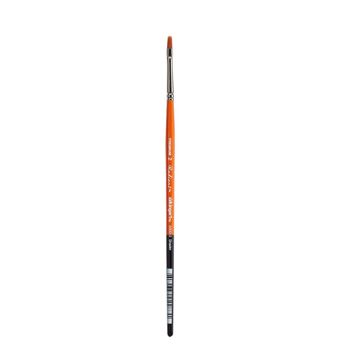 Premium Radiant 63002 Flat Shader Series Artist Brush, Synthetic Taklon Hair,...