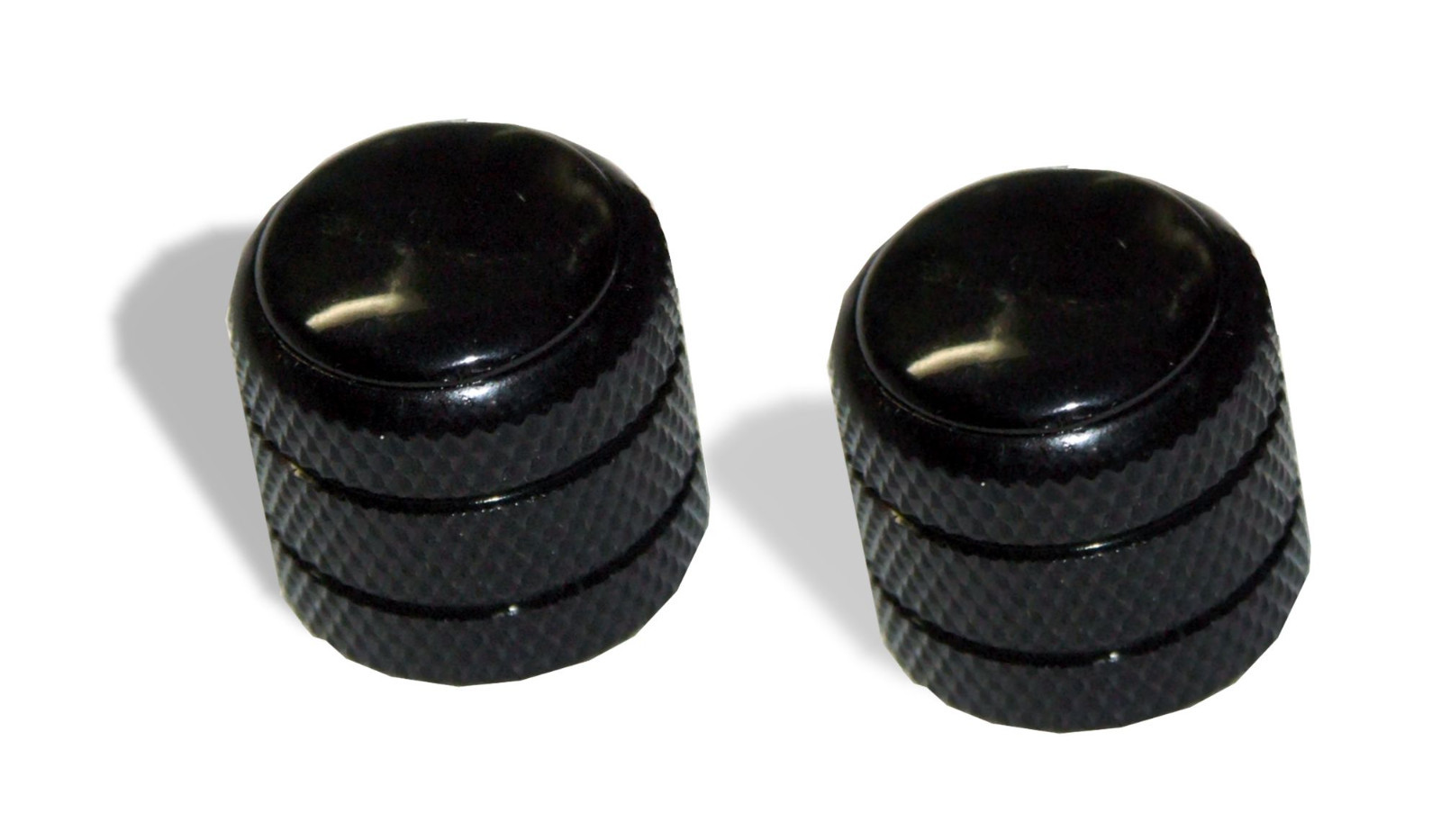 Knob Push on 6mm Black with Black Pearl 2 pack 0811270BKBP-2P