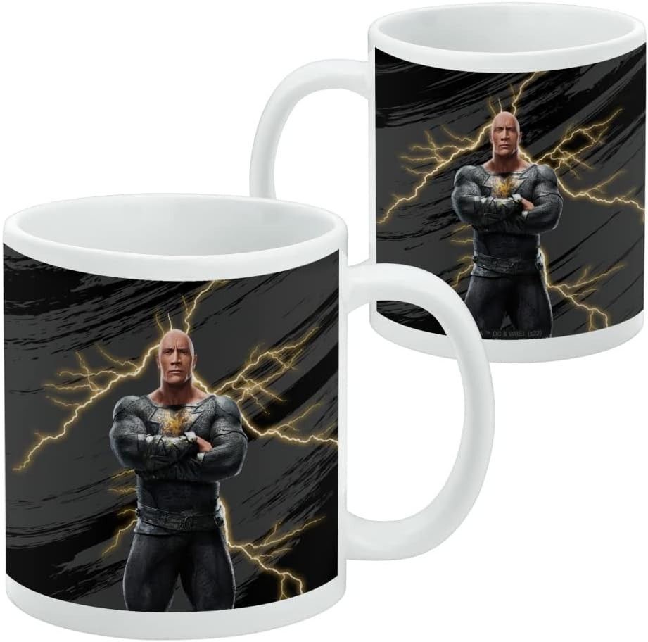 Black Adam Licensed Ceramic Coffee Mug 11 oz.