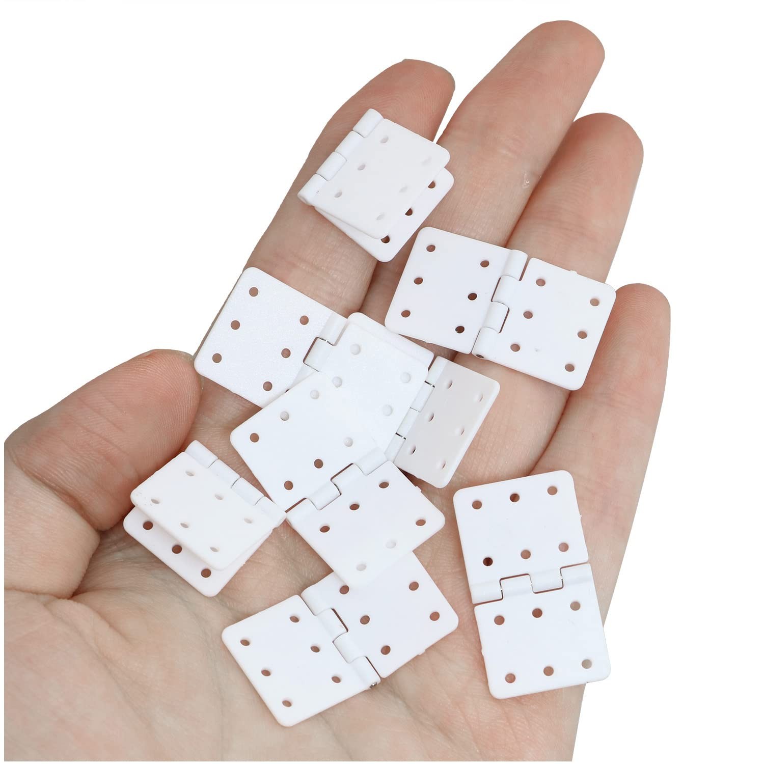 24PCS Pinned Nylon Hinges 16x29mm for RC Airplane Fixed Wing Model Parts