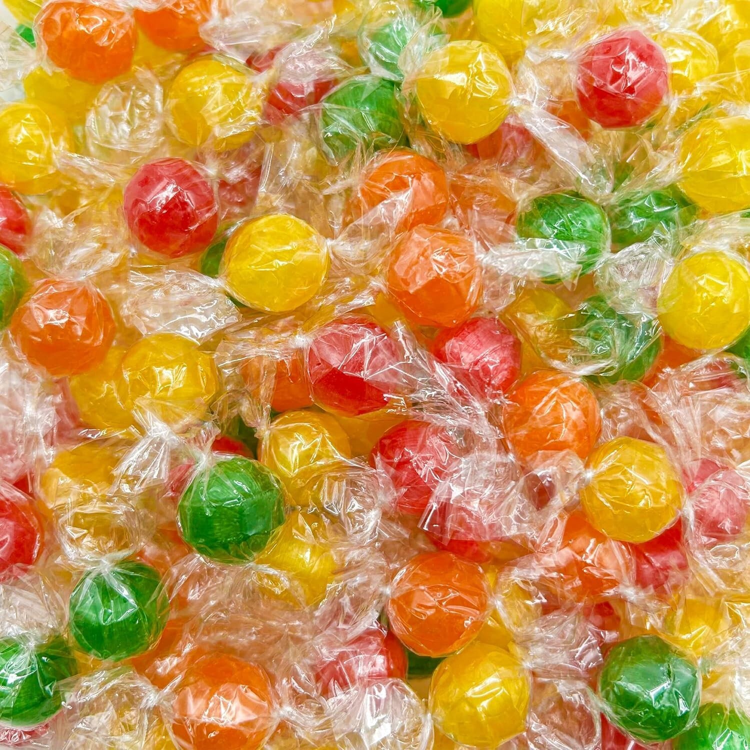 Sour Assorted Fruit Balls, Individually Wrapped, Bulk Hard Candy (5 Pounds) Sale
