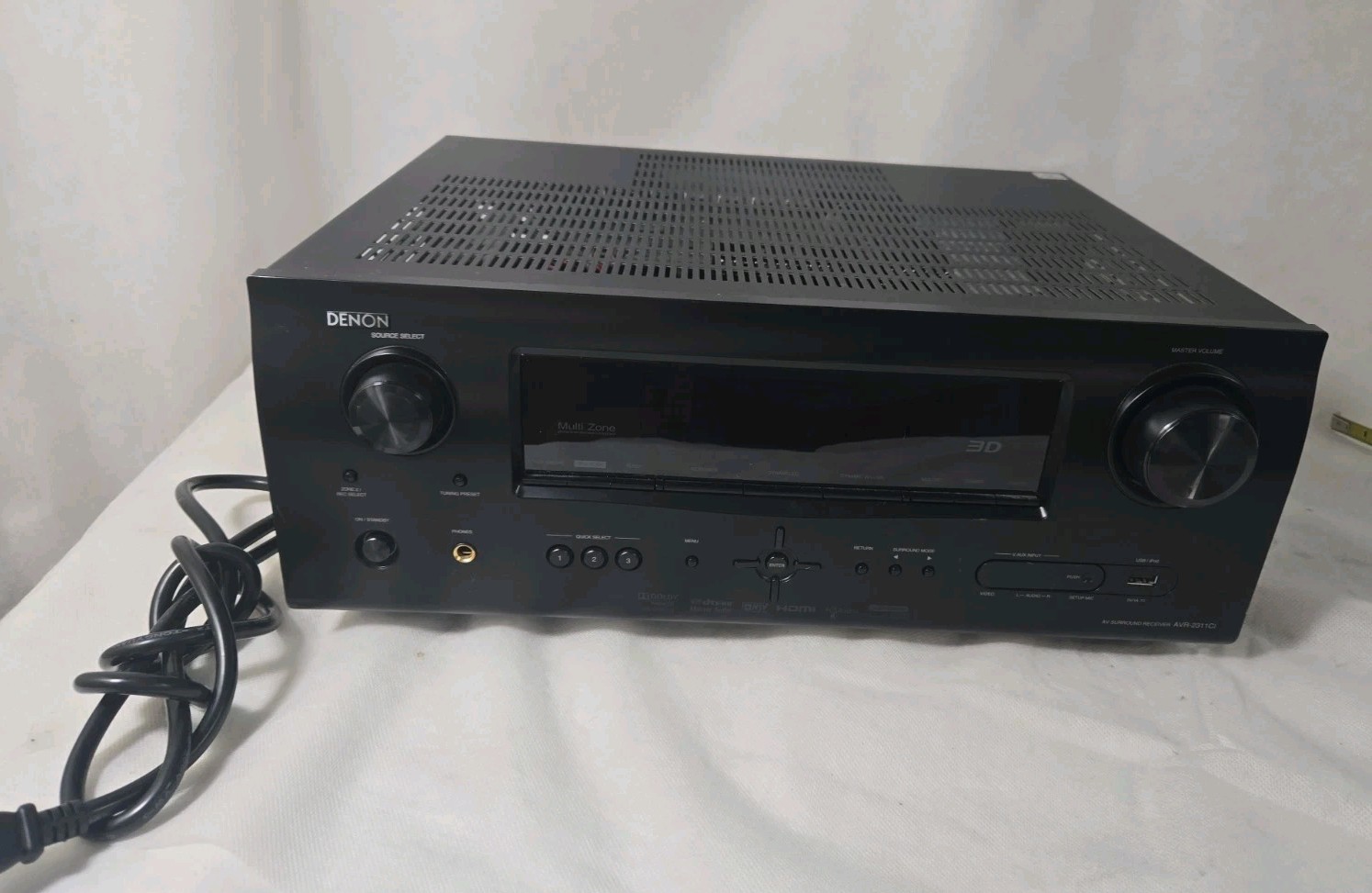 Denon Surround Receiver AVR-2311 CI Powers Up, No Sound.