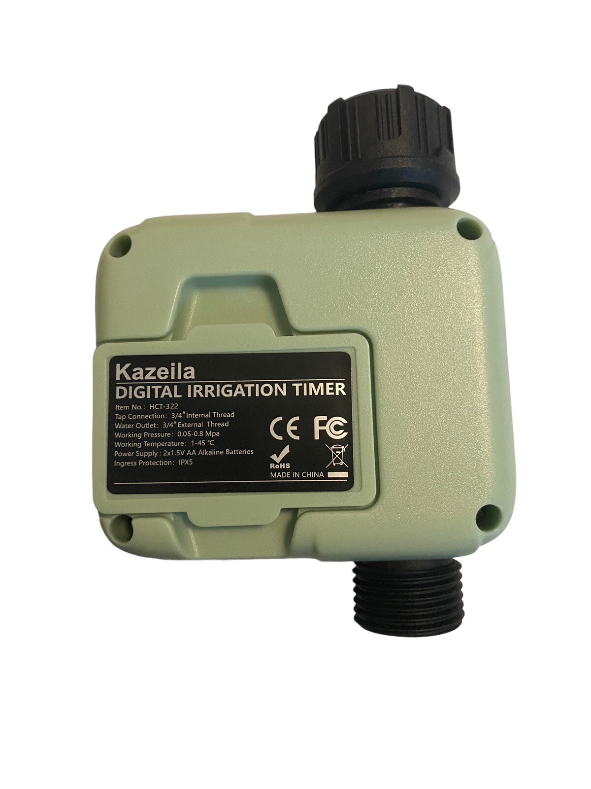 Kazeila Hose Watering Timer Programmable Sprinkler Timer for Garden Lawn Yard