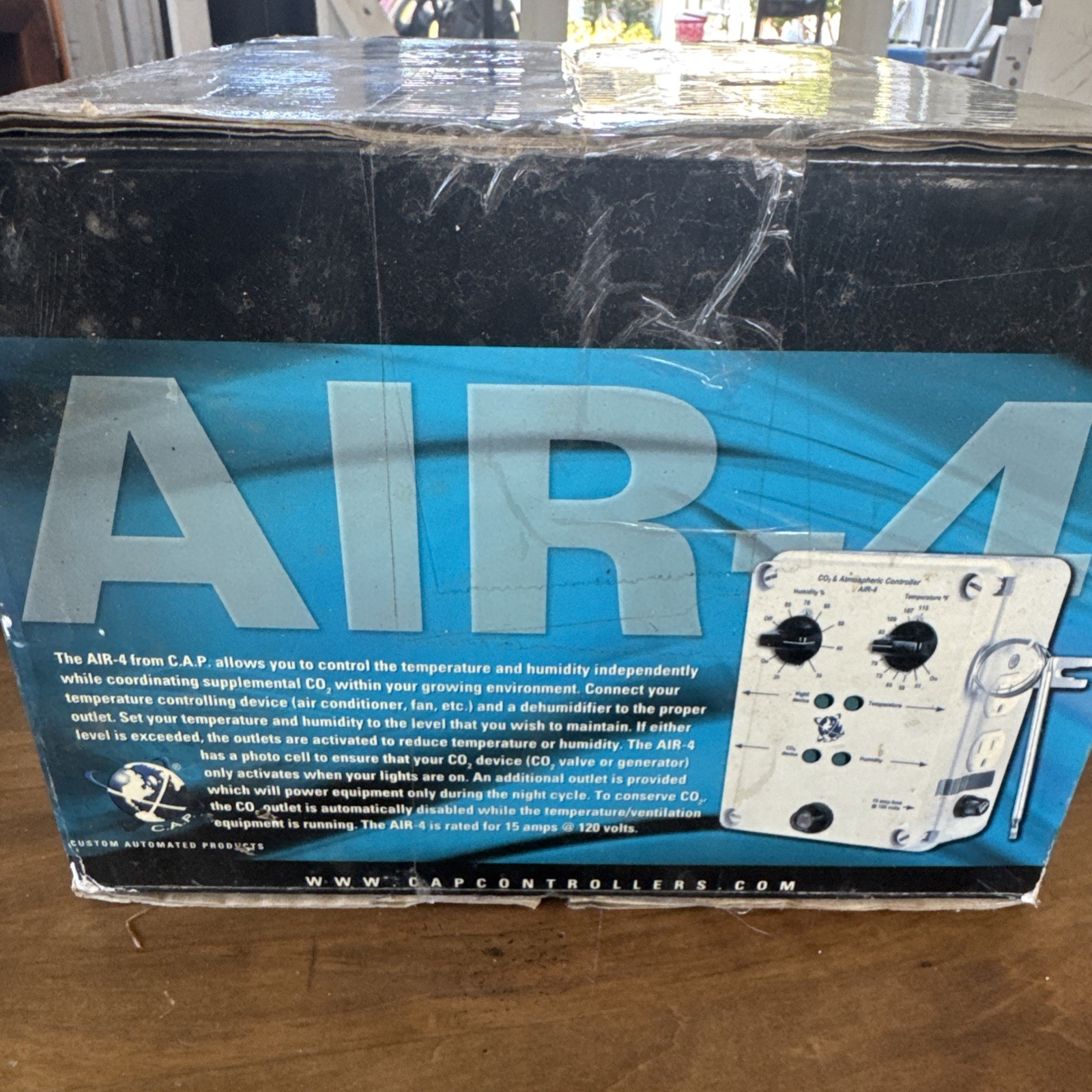 NEW OPEN BOX - CAP AIR-4 Temperature, Humidity , CO2 Controller