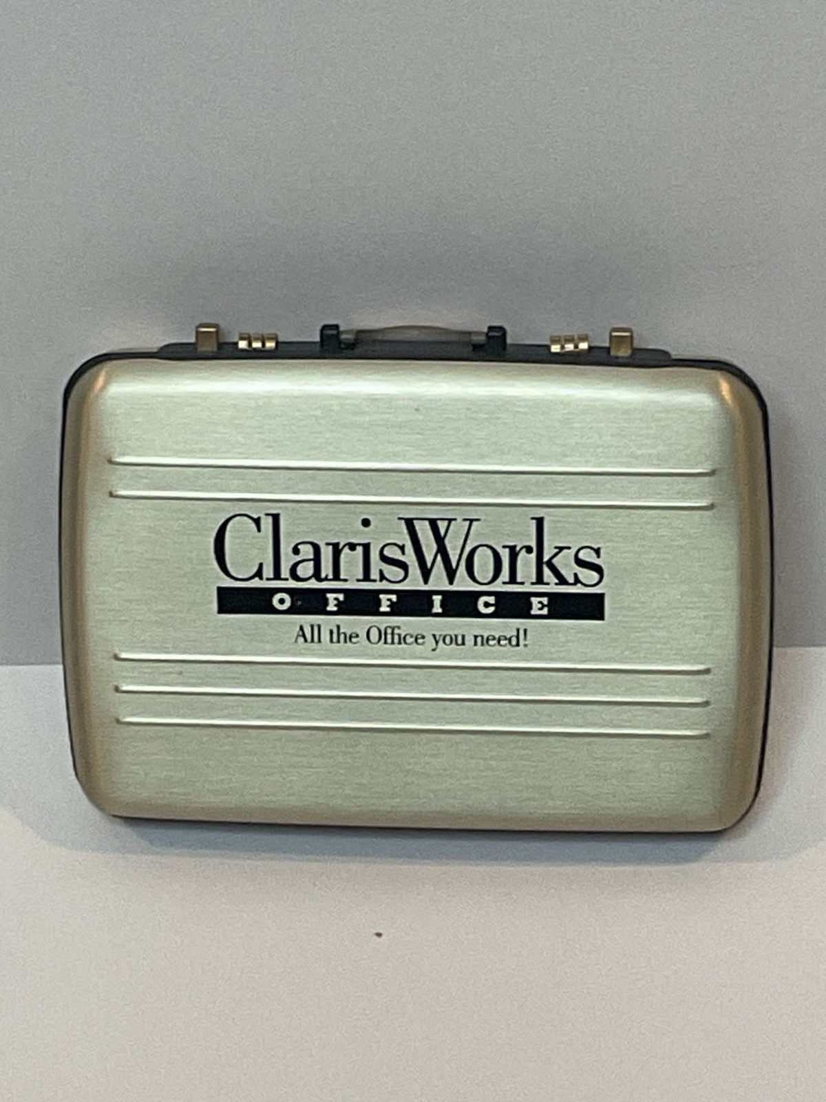 Claris ClarisWorks Office Promo Advertising Miniature Briefcase Apple Computer