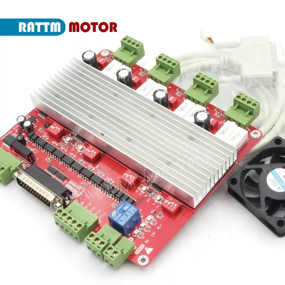 TB6560 4Axis Stepper Motor Driver  CNC Controller Board For CNC Router