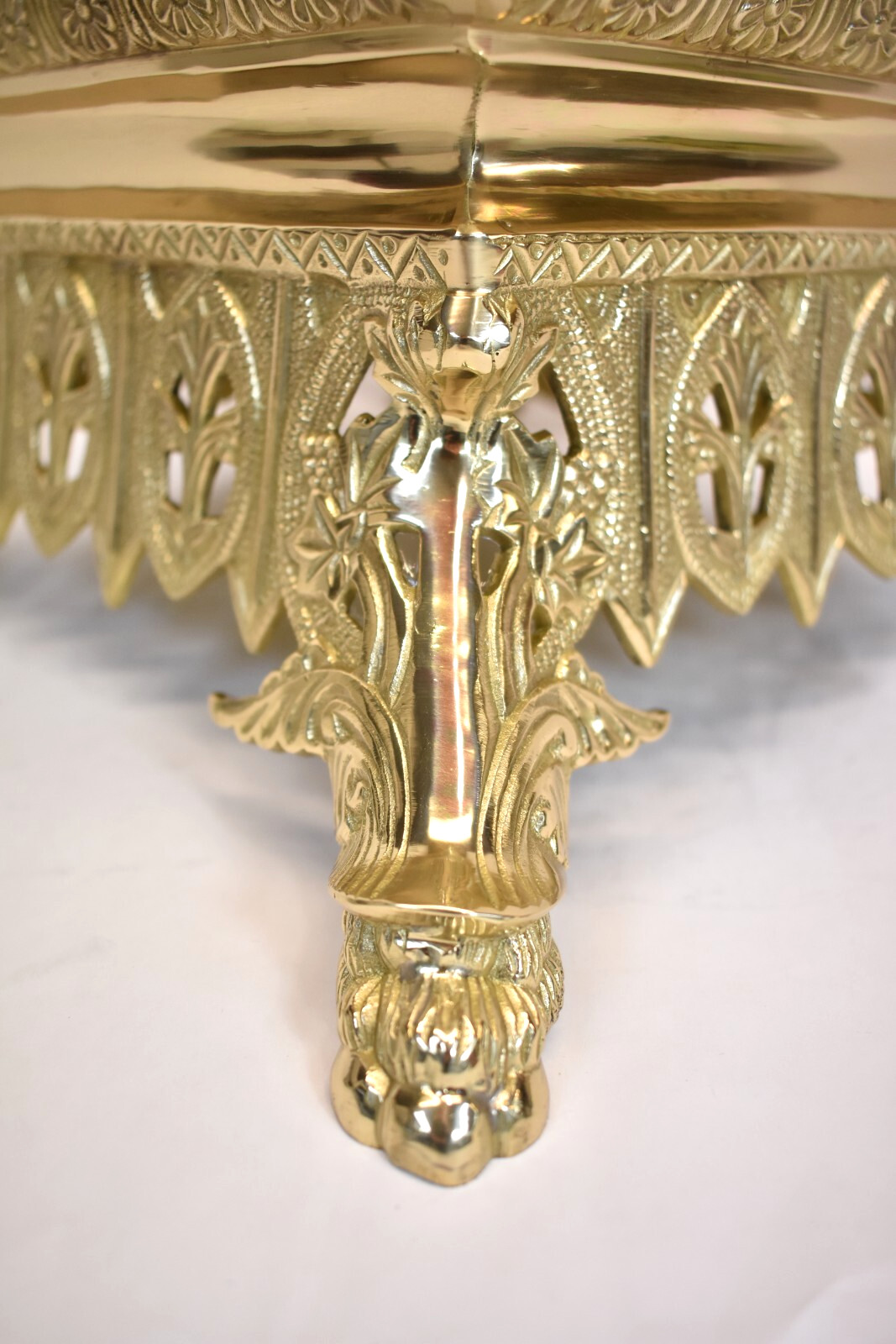 Traditional Church "Tabor" - Solid Brass Monstrance Stand #157 - Thabor