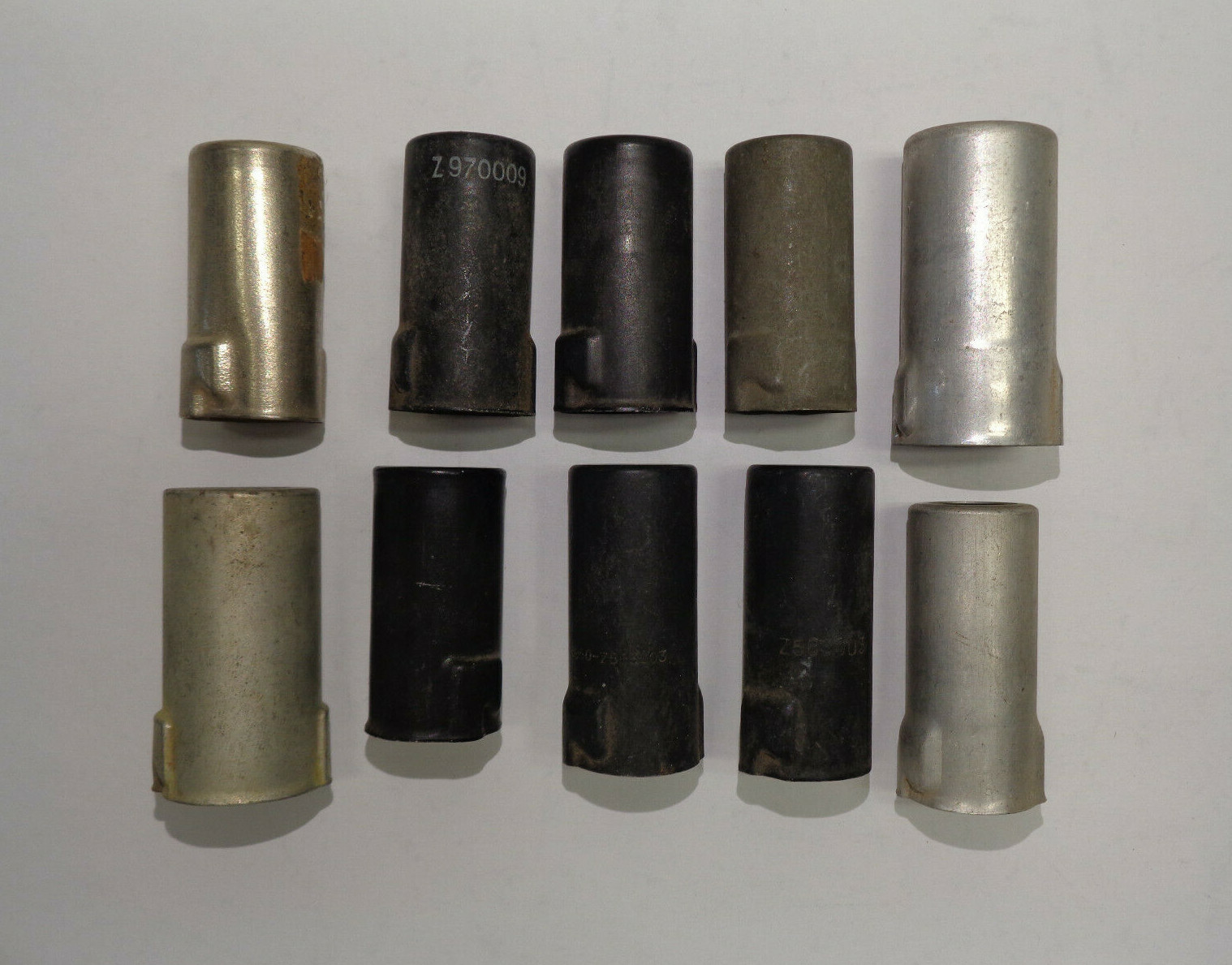 Electron tube cover assortment  Lot of 10 each  P/N TS102U02