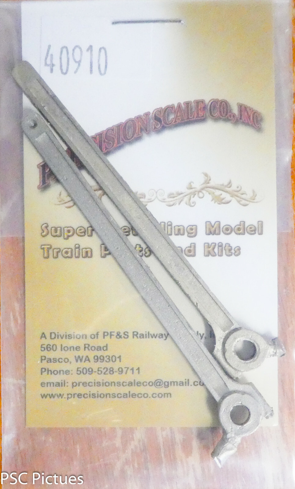 Precision Scale O #40910 Rod, Main, N/S Castings (O Scale)