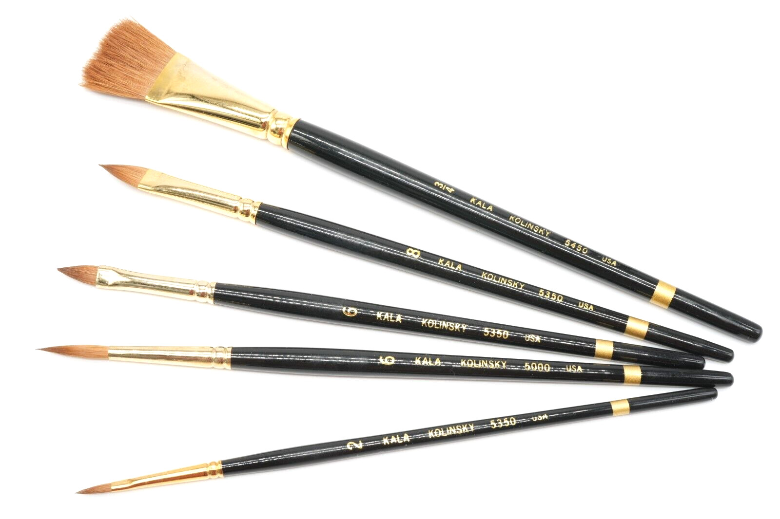 Vintage Kala Kolinsky Paint Brushes ~ NEW ~ You Pick