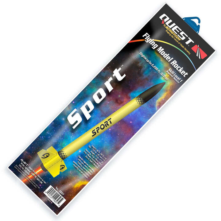 Quest Flying Model Rocket Kit Sport QST 1007