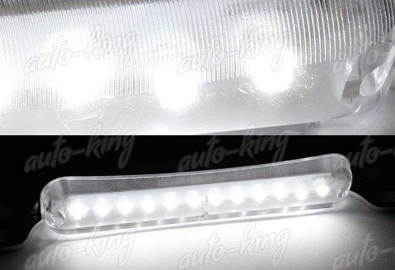 Universal Xenon White 6000K 12 LED SMD Bolt-On Car License Plate Light Lamp
