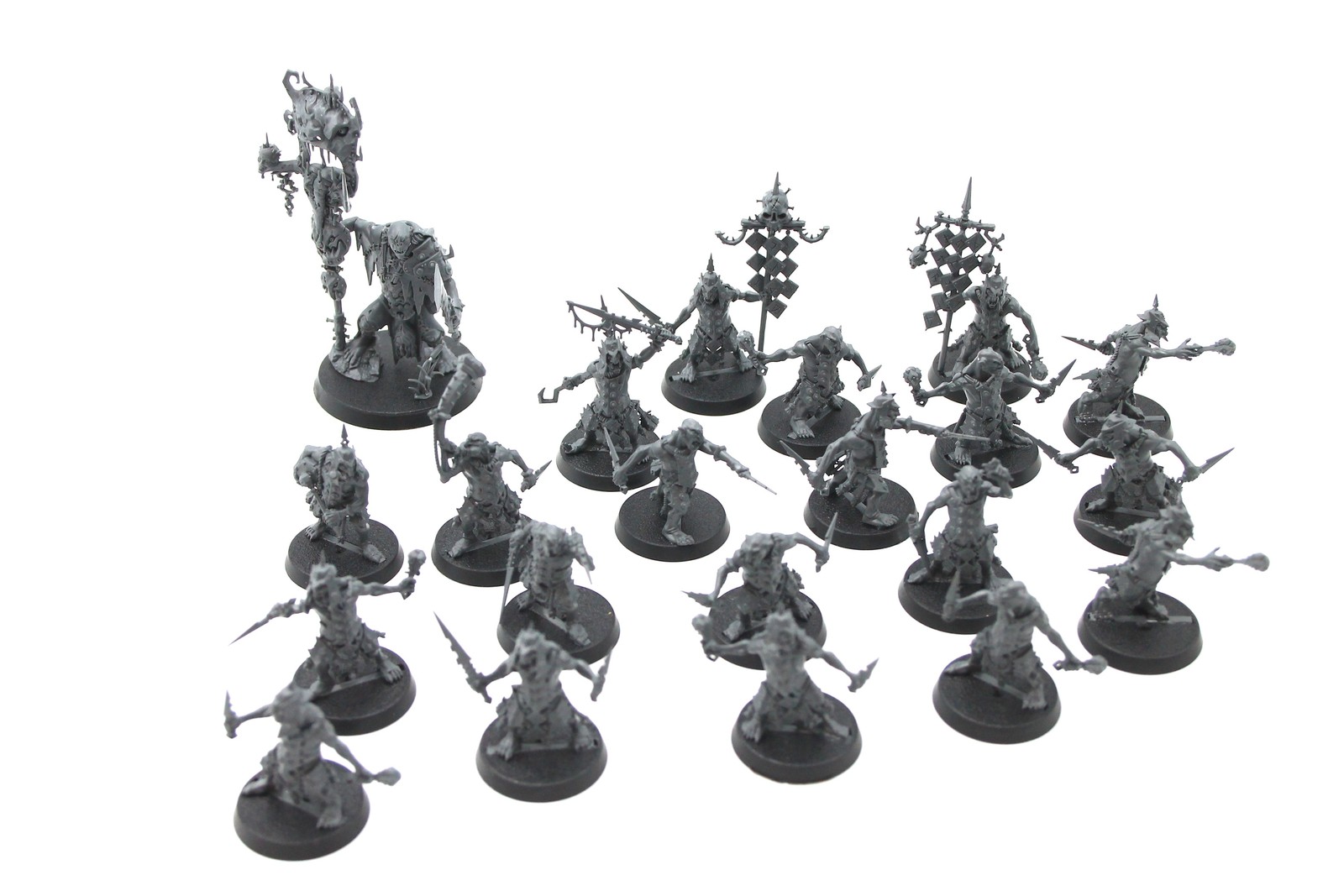 Used Warhammer AoS Orruk Warclans: Murknob w/ Belcha-banna, Hobgrot Slittaz (20)