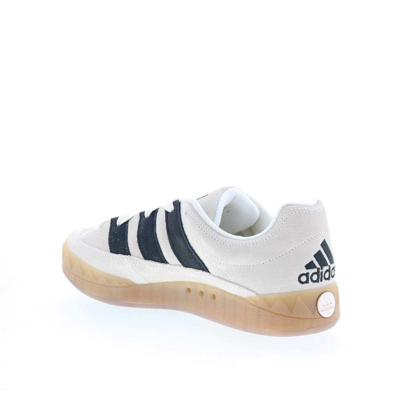 Adidas Adimatic IE2226 Mens Gray Suede Lace Up Lifestyle Sneakers Shoes