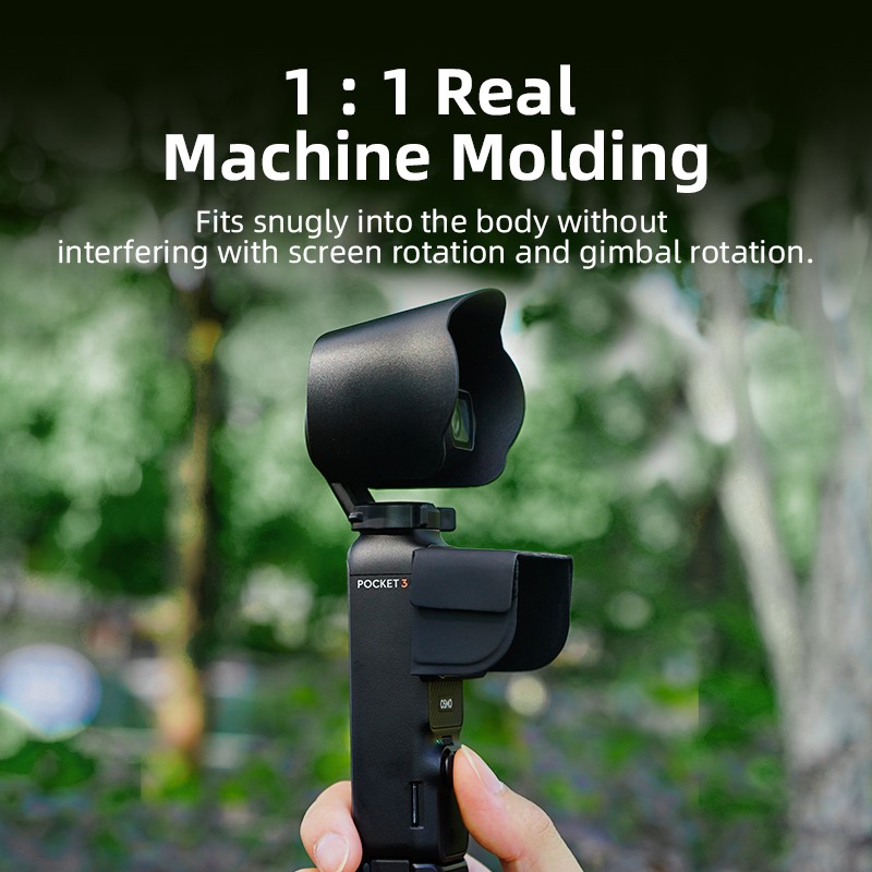 Anti-glare Lens Hood Protect Cover for DJI OSMO POCKET3 Camera Accessories